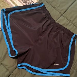 Black & Blue Nike Shorts